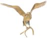 Atmosphera Adelaar Vogel Beeld - Goud - Metaal - H52,5 cm