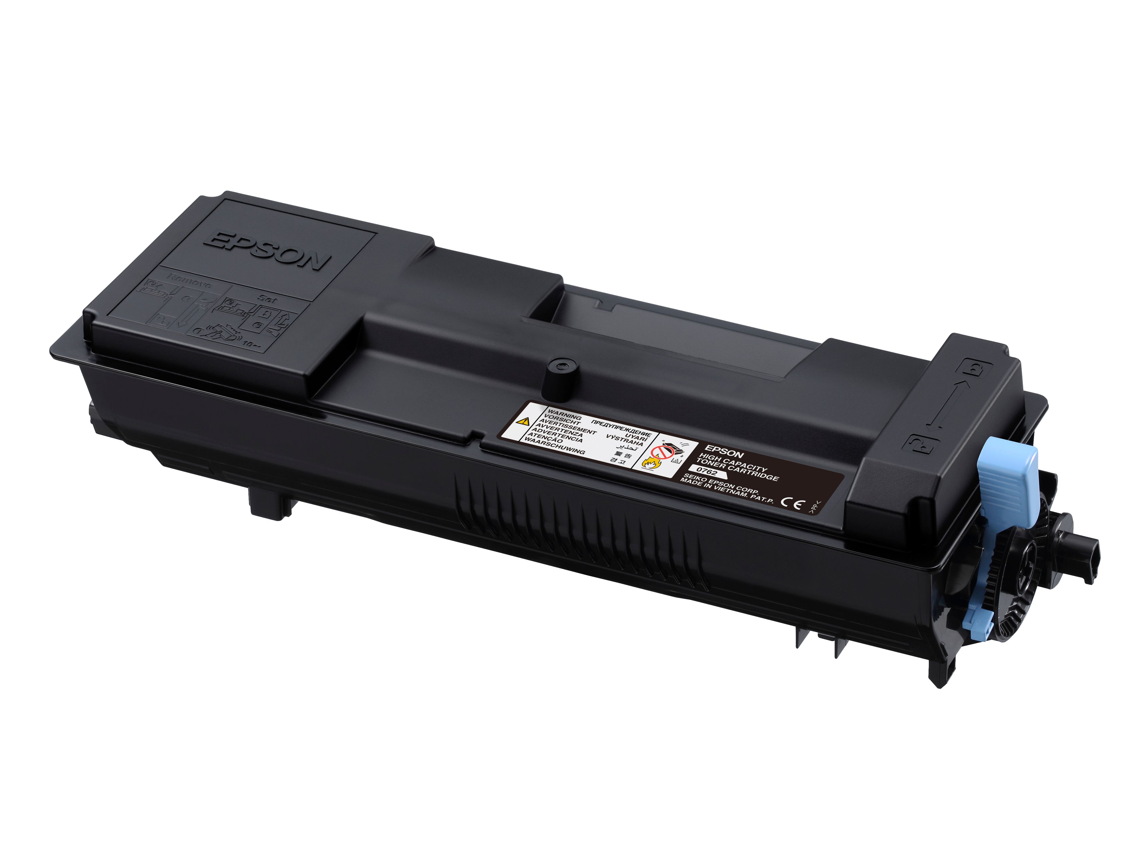 Epson High Capacity Toner Cartridge Black (C13S050762) - 21700 Pages - Compatible with WorkForce AL-M8100DN, AL-M8100DTN
