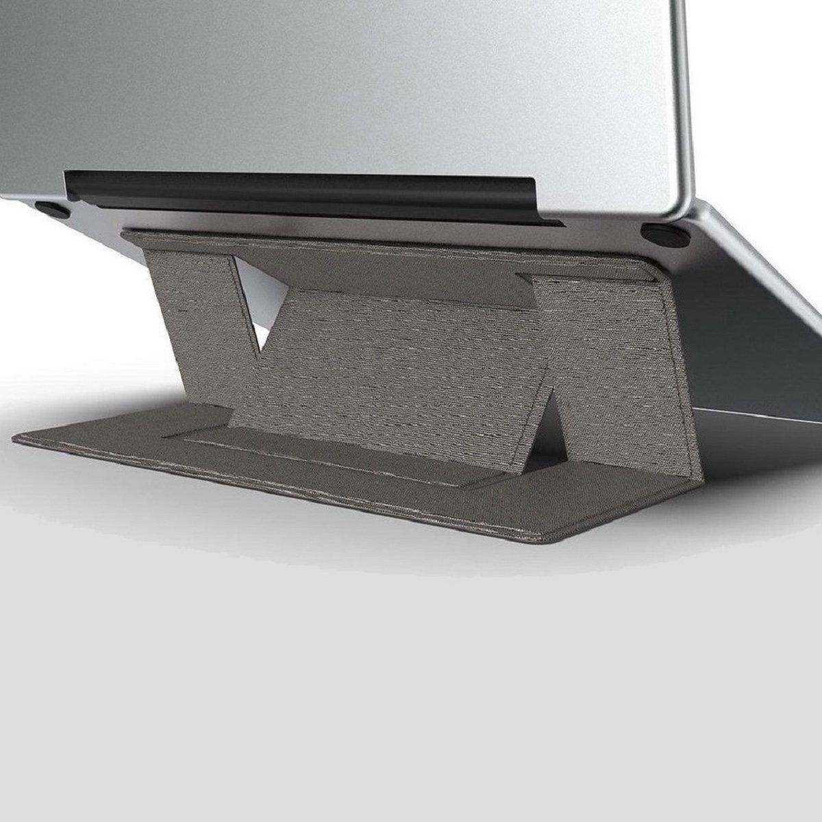 LuxeBass Klevend Laptopstandaard - Spacegrey - t/m 15.6 inch