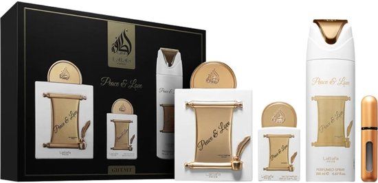 Lattafa Pride Peace & Love Eau de Parfum Giftset