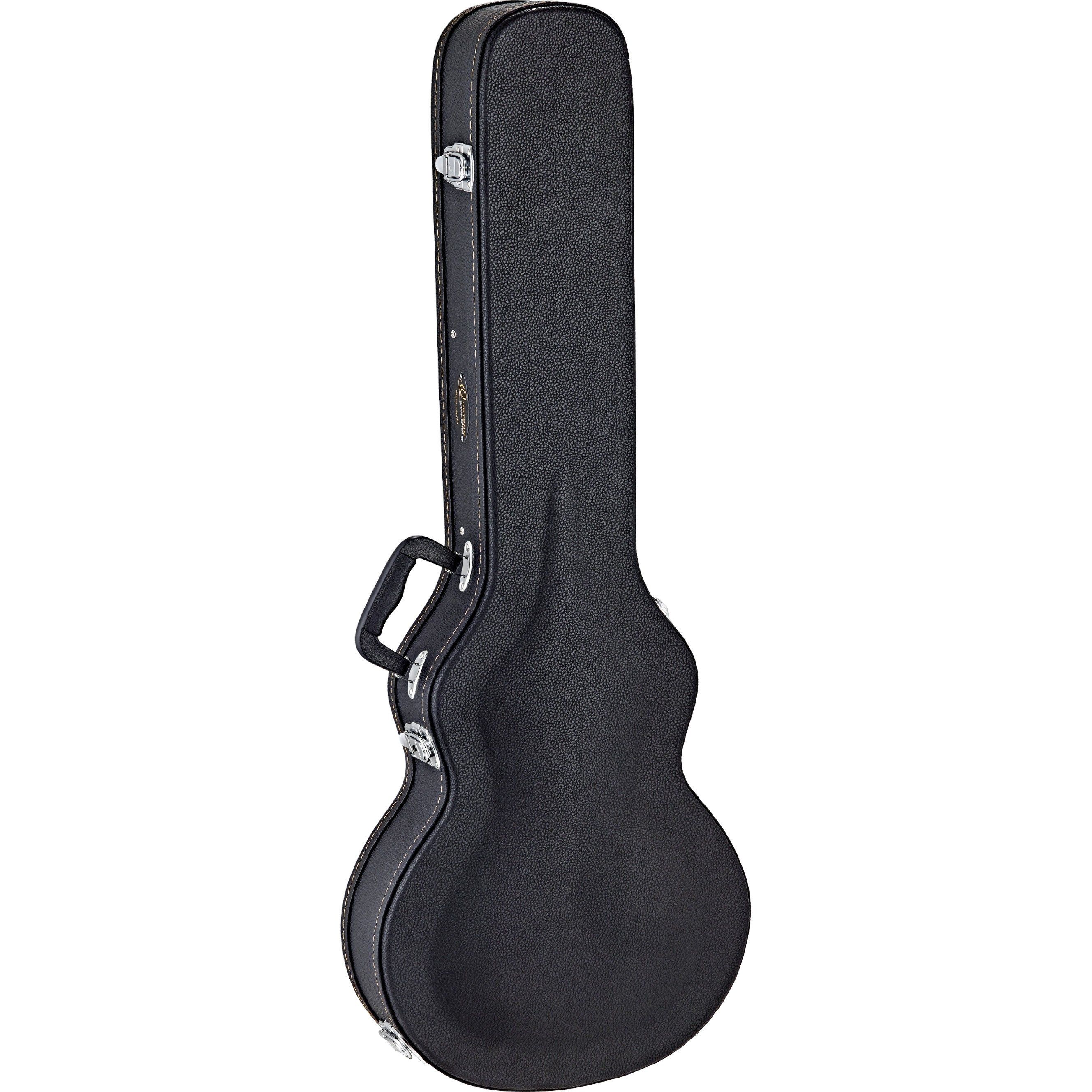 Ortega OSCCSTD Hardcase for Single Cut Electric Guitar - Black