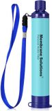 Membrane Solutions S1 Waterfilter Rietje – Draagbaar Waterfilter voor Survival, Hiking & Kamperen – NSF/ANSI 42, 372 & 401 Gecertificeerd – Noodwaterfilter