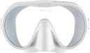 CRESSI Musa Frameless Diving Mask for Adults - Wide Vision Single Lens - Low Internal Volume - Pure Soft Silicone