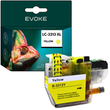 Evoke Compatible Ink for Brother LC3213Y Yellow 7ml 280 Pages DCP-J572DW DCP-J774DW DCP-J772DW