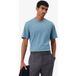 Lacoste T-shirt Classic Fit bleu, uni