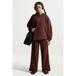 Nike Sportswear Studio sweater - roodbruin - maat 158-170