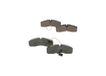 Bosch BP1764 plaquettes de frein - essieu avant - certification ECE-R90 - quatre plaquettes par jeu