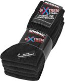 NORMANI 5 paar werk- en sportsokken „Extrem“ antraciet katoen/polyamide maat 39-42 voor mannen