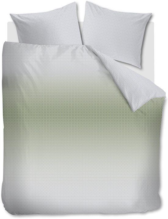 Beddinghouse Nadine dekbedovertrek - Lits-Jumeaux - 240 x 200/220 cm - Groen
