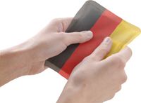 Handwarmers Amscan - Handwarmers Duitse vlag 2 stuks