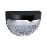 Paulmann Mimmo Solar LED Outdoor Wall Light - Black - 1.2W - IP44
