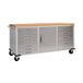 Seville Classics UltraHD Verrijdbare werkbank met 12 laden, voor kantoor, garage, werkplaats, 182,9 x 50,8 x 95,2 cm, graniet