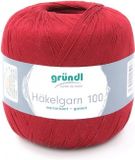 Gründl Wolle 813-125 Haakgaren 100 roodbruin