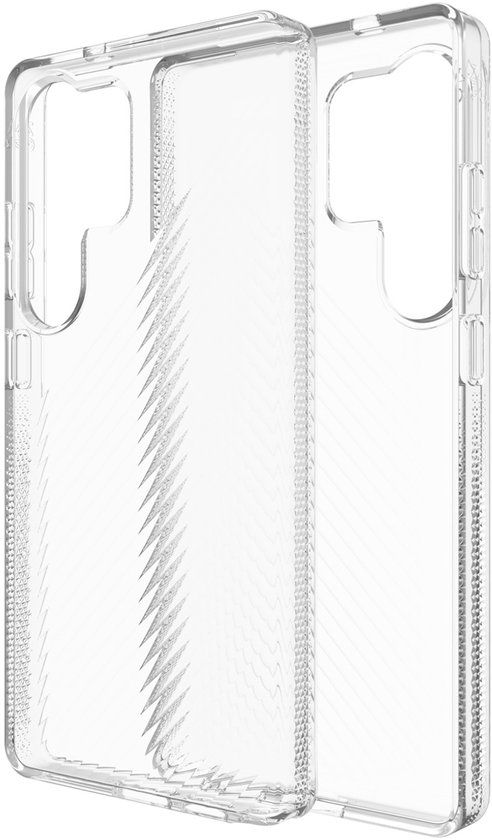 ZAGG Luxe Hoesje Geschikt voor Samsung Galaxy S25 Ultra - Grafeen Back Cover - 3M Valbescherming - Transparant