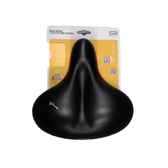 Selle Royal Breed stadszadel - Royalgel™ comfort - Zwart - Unisex