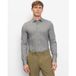 OLYMP Level Five 24/Seven Body Fit Jersey overhemd grijs-groen, Bedrukt