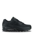 Nike Air Max 90 Unisex Lage Sneakers Zwart Licht Rookgrijs