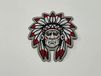 Patch-patch in HD/Jacquard (hoge resolutie), om op te strijken, microdraad, afmetingen: H.7,5 x L. 6,5 cm, Made in Italy