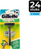OEM Gillette Goal Stainless Razor (with blades) - Voordeelverpakking 24 stuks
