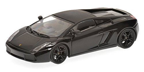 MINICHAMPS 400103504 - Lamborghini Gallardo - 2006 - zwart - schaal 1/43 - voertuig in miniatuur