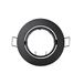 Zarivy Oscillerende metalen halogeenring zwart 8,4 cm