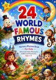 Nursery Rhymes Book for Kids: 24 Fun and Classic Rhymes for Toddlers and Preschoolers Ages 2–6