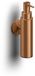 Clou Sjokker zeepdispenser 100cc wandmodel brons gebors. PVD SJ/09.26045.83