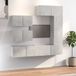 Maison Exclusive - Set de 6 meubles TV, gris béton, composite bois