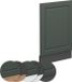 Vicco Fame-Line Frontpaneel – 45 cm, WB Eik Groen-Goud Landhuis
