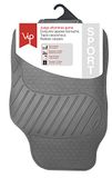 Vip rubberen matten Universal Model SPORT grijs 4-delig