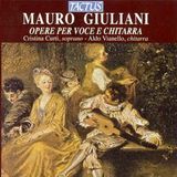 Giuliani Tactus Cristina Curti & Aldo Vianello - Giuliani: Opere Per Voce E Chitarra (CD)