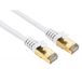 Hama 78410 Câble réseau RJ45, câble de brassage CAT 5e S/STP 10,00 m Blanc Sans accroche 1 pièce(s)