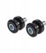 Oxford Motorfiets Bobbins / Liftpunten M10x1.25 - Zwart (Set van 2)