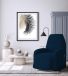 Italian Bed Linen Leslie Elastische stoelhoes, donkerblauw