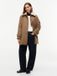 Tommy Hilfiger Dames Jassen Wol/Polyamide Cognac/Wolwit S
