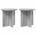 vidaXL Pieds de plantes 2 pièces Gris Sonoma 40 x 40 x 40 cm Bois traité