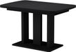Vicco Eettafel Fenaro, Zwart, 120-160 x 80 cm 2 delen