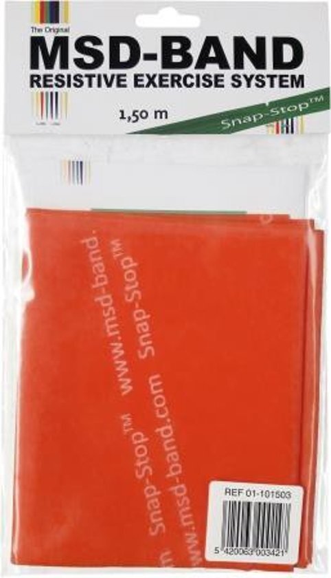 MoVeS (MSD) Band 1,5m Medium - Red 10-pack