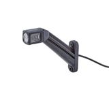 HELLA 2XS 011 744-211 Markeringslicht - LED - 12/24V - Kabel: 800mm - Stekker: AMP - 2-polig - links/Montage aan zijkant