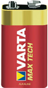 varta MAX TECH  Alkaline 9V