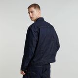 G-Star Bend Jacket Heren Worn In Deep Frisian Night L