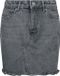 Urban Classics Ladies Heavy Mini Denim Skirt Grijs