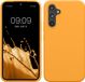kwmobile Samsung Galaxy A54 5G hoesje - TPU siliconen - Fruitig Oranje