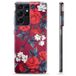 Samsung Coque Samsung Galaxy S21 Ultra 5G en TPU - Fleurs Vintage