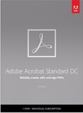 Adobe Acrobat Standard DC - 1 User - 1 Year - Windows