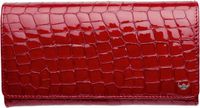 Golden Head Portemonnee / Portefeuille Dames - Ritsportemonnee - Leer - Krokodillenprint - Cayenne - Rood Croco