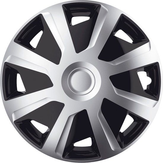 J-Tec Mistral Van wieldoppen 15 inch - Zwart - Set van 4