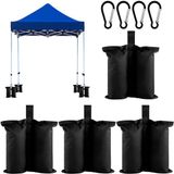 Merkloos Solidchoice - Set van 4 Waterdichte Gazebo Gewichten van Oxford Stof