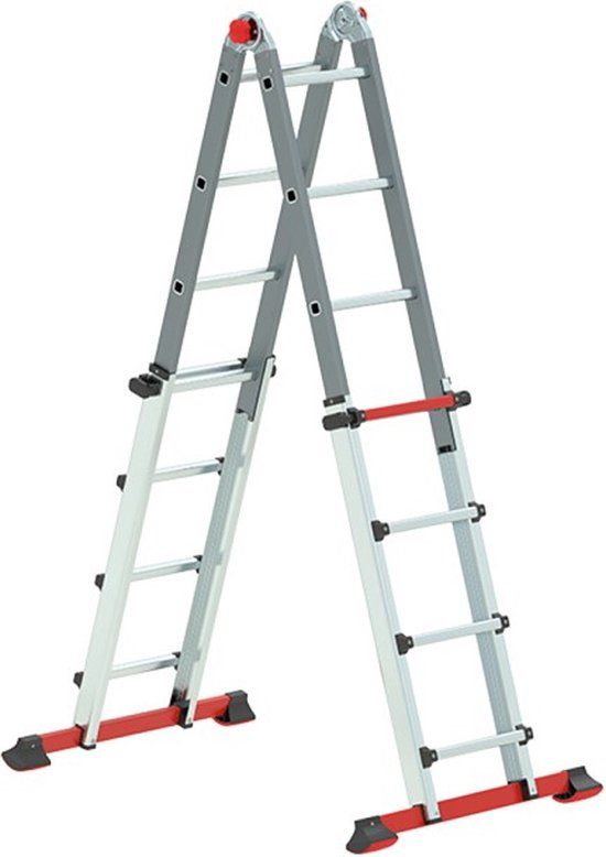 Altrex Varitrex Tele PRO vouwladder 4 x 4 sporten