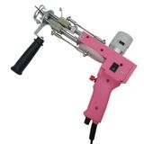 Machine à tufter électrique pour tapis - Machine à tufter pour tapis 2-en-1 - Convient aux tapis à poils coupés et aux tapis à poils bouclés - Vitesse réglable - 110–220V